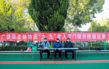 綠茵傳情誼、銀齡綻風(fēng)采——東營(yíng)市廣饒縣老年人門(mén)球升降級(jí)比